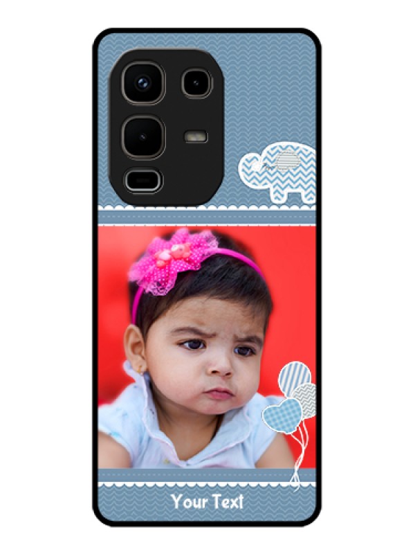 Custom Infinix Note 50s 5G Custom Glass Phone Case - With Kids Pattern Design