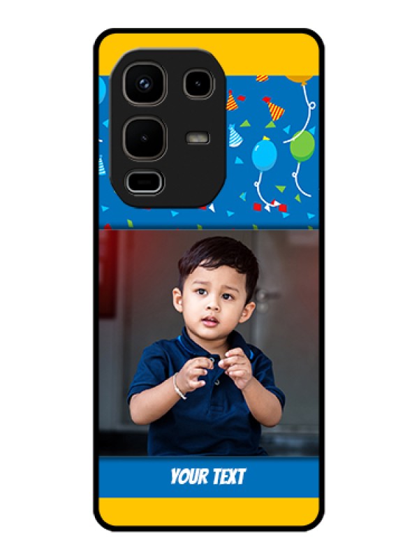 Custom Infinix Note 50s 5G Custom Glass Phone Case - Birthday Wishes Design