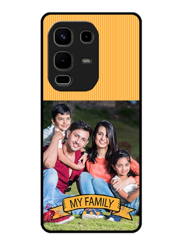 Custom Infinix Note 50s 5G Custom Glass Phone Case - My Family Design
