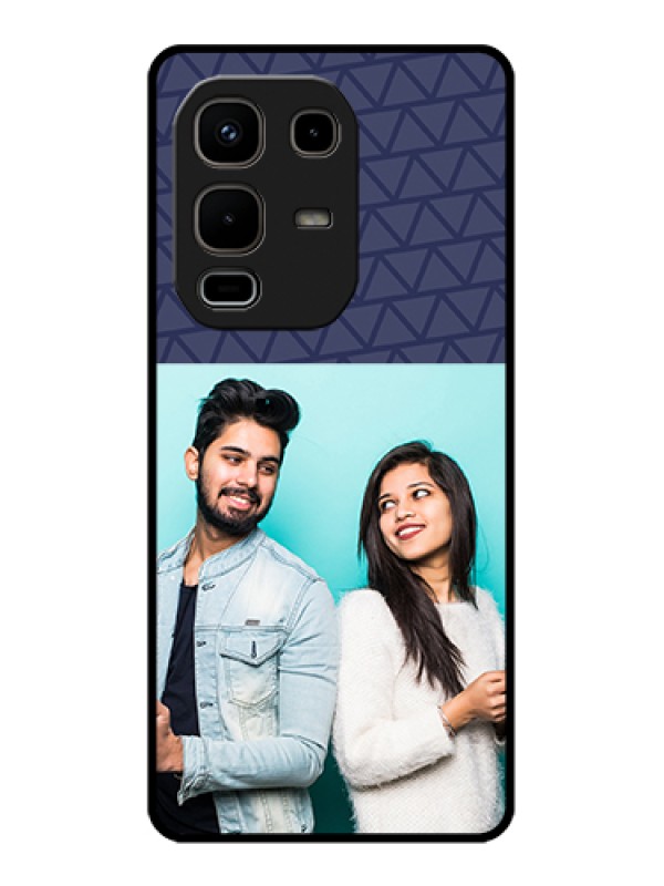 Custom Infinix Note 50s 5G Custom Glass Phone Case - With Best Friends Design