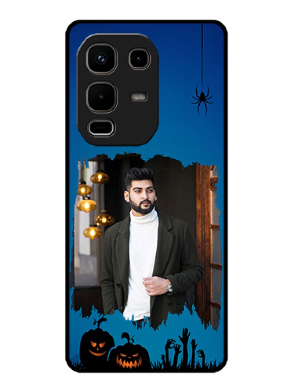 Custom Infinix Note 50s 5G Custom Glass Phone Case - With Pro Halloween Design