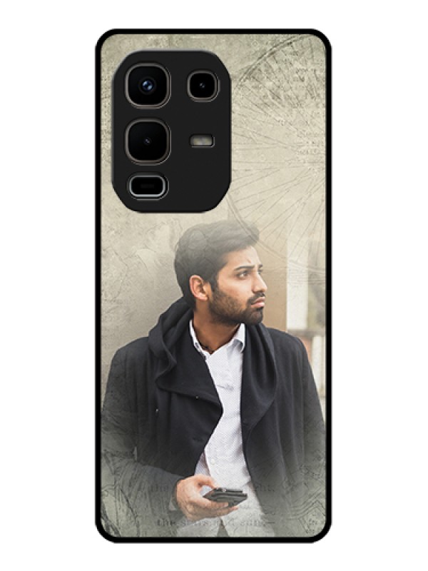 Custom Infinix Note 50s 5G Custom Glass Phone Case - With Vintage Design