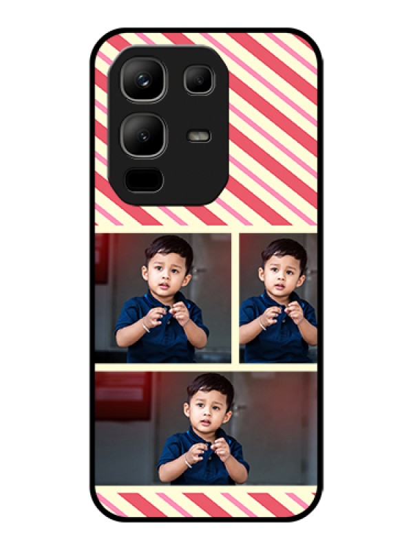 Custom Infinix Note 50x 5G Custom Glass Phone Case - Picture Upload Mobile Case Design