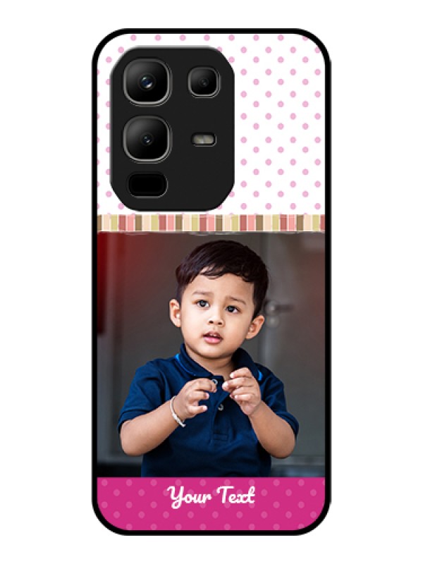 Custom Infinix Note 50x 5G Custom Glass Phone Case - Cute Girls Cover Design
