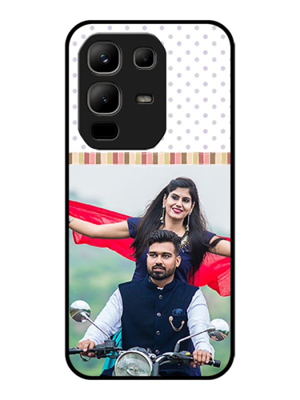 Custom Infinix Note 50x 5G Custom Glass Phone Case - Cute Family Design