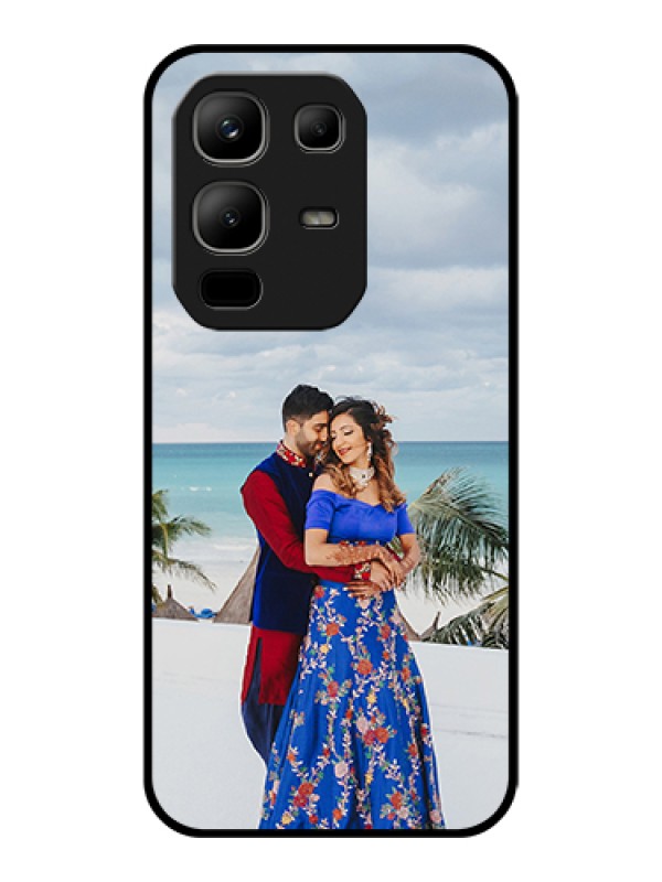 Custom Infinix Note 50x 5G Custom Glass Phone Case - Upload Full Picture Design