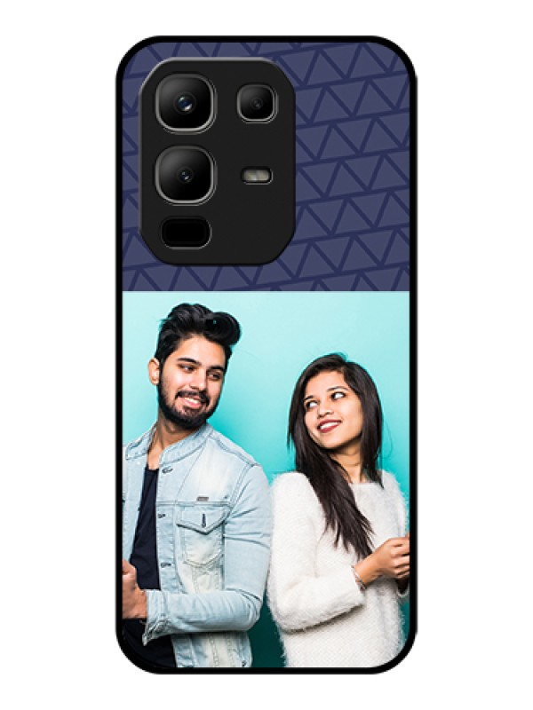 Custom Infinix Note 50x 5G Custom Glass Phone Case - With Best Friends Design