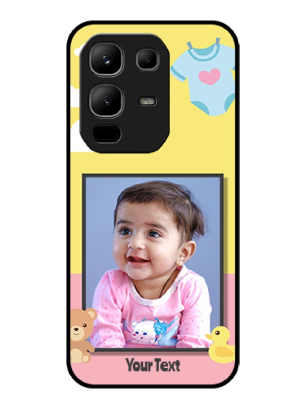 Custom Infinix Note 50x 5G Custom Glass Phone Case - Kids 2 Color Design