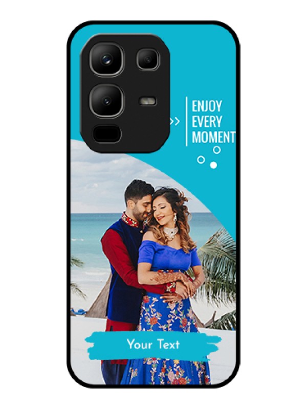 Custom Infinix Note 50x 5G Custom Glass Phone Case - Happy Moment Design
