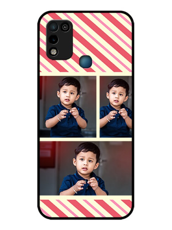 Custom Infinix Smart 5 Personalized Glass Phone Case - Picture Upload Mobile Case Design