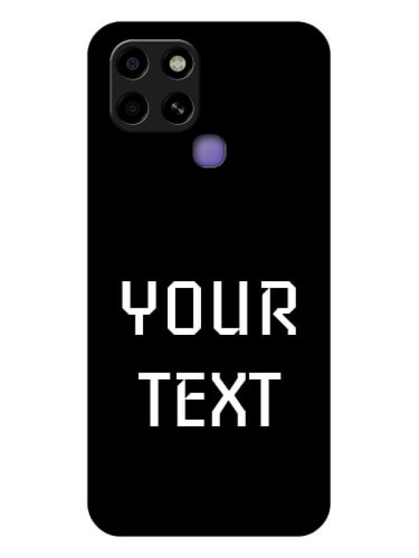 Custom Infinix Smart 6 Your Name on Glass Phone Case