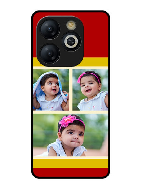 Custom Smart 8 HD Custom Glass Phone Case - Multiple Pic Upload Design