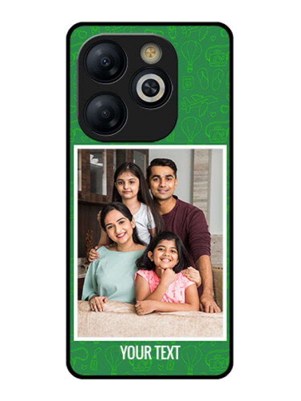 Custom Smart 8 HD Custom Glass Phone Case - Picture Upload Design