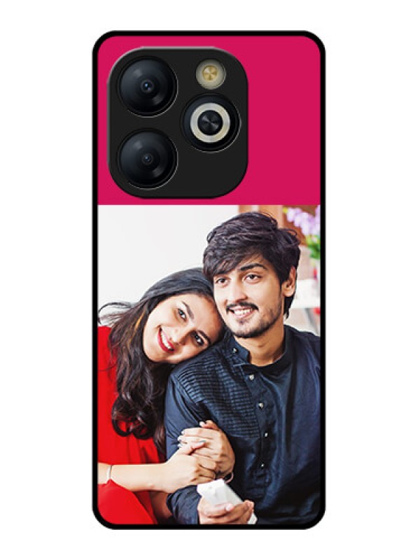 Custom Smart 8 HD Custom Glass Phone Case - Anniversary Cover Design