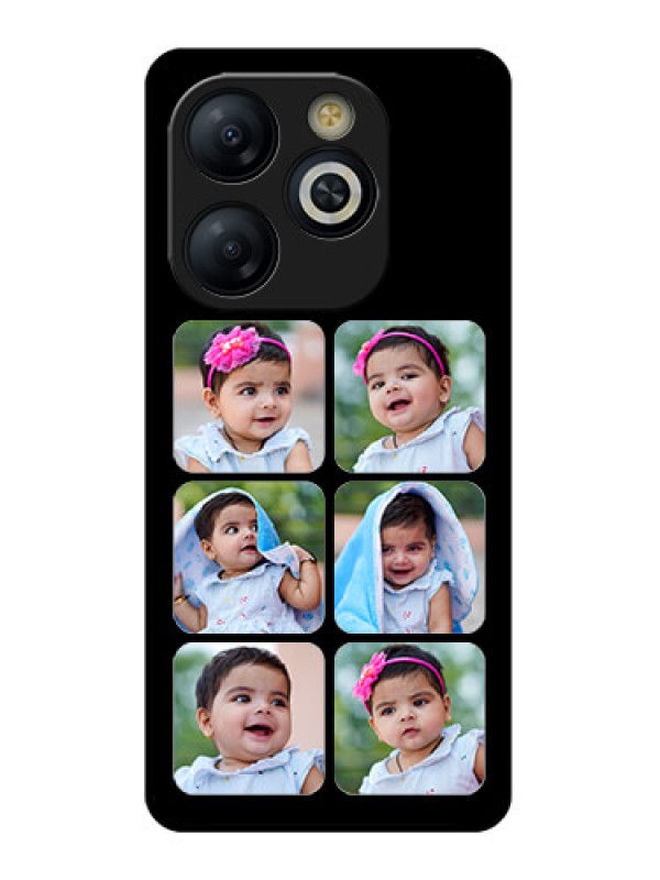 Custom Smart 8 HD Custom Glass Phone Case - Multiple Pictures Design