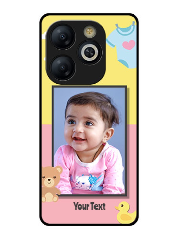Custom Smart 8 HD Custom Glass Phone Case - Kids 2 Color Design