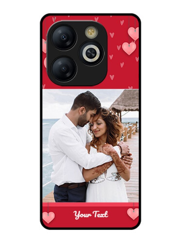 Custom Smart 8 HD Custom Glass Phone Case - Valentines Day Design