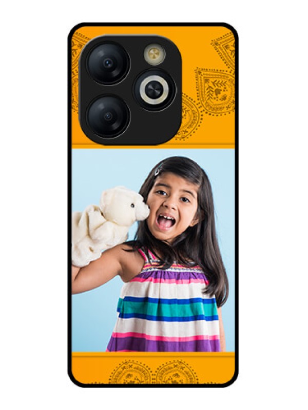 Custom Smart 8 HD Custom Glass Phone Case - Photo Wedding Design