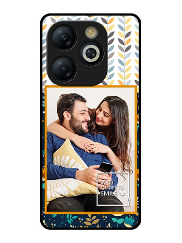 Custom Smart 8 HD Custom Glass Phone Case - Pattern Design