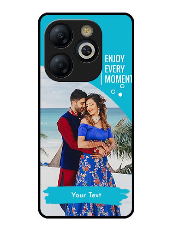 Custom Smart 8 HD Custom Glass Phone Case - Happy Moment Design