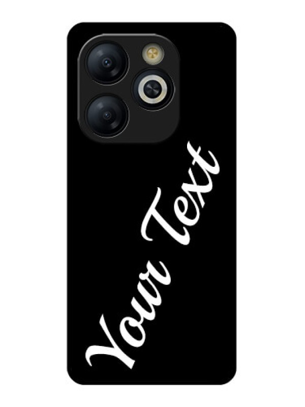 Custom Smart 8 HD Custom Glass Phone Case - With Your Name Design