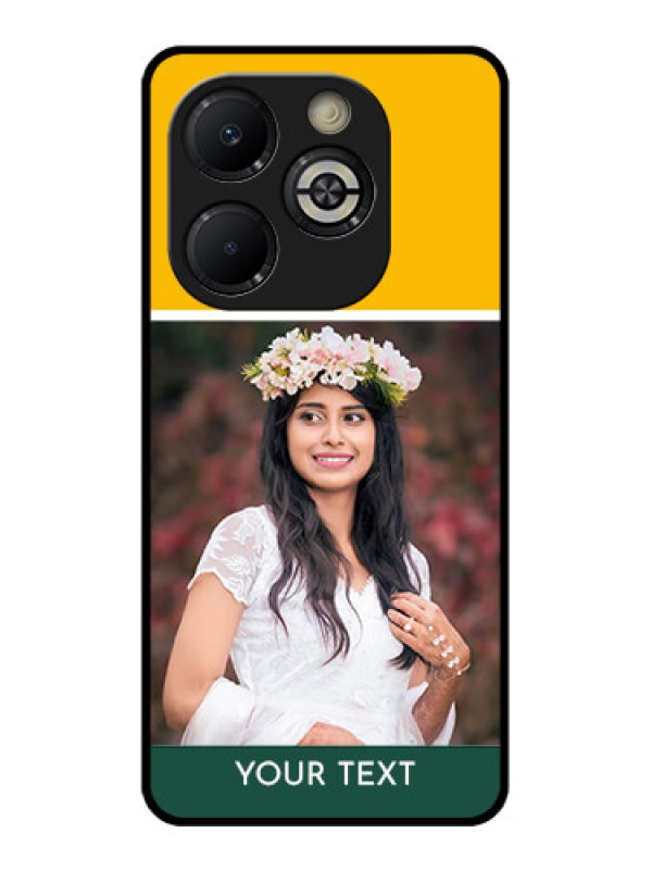 Custom Smart 8 Plus Custom Glass Phone Case - Love You Design