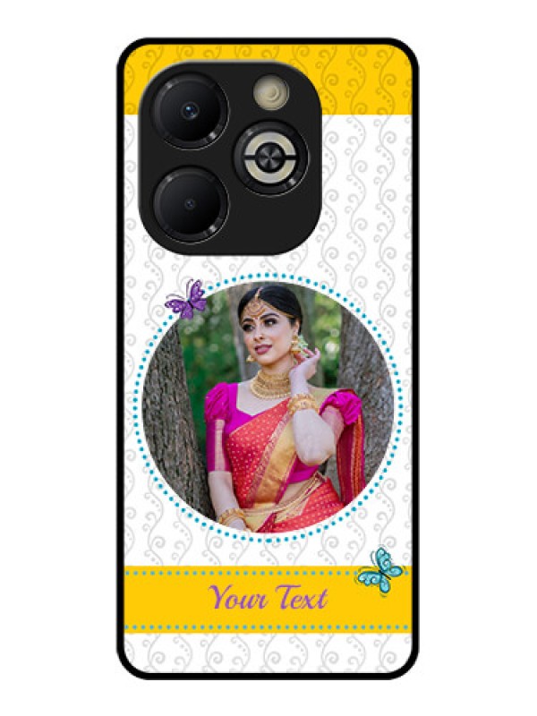 Custom Smart 8 Plus Custom Glass Phone Case - Girls Premium Case Design