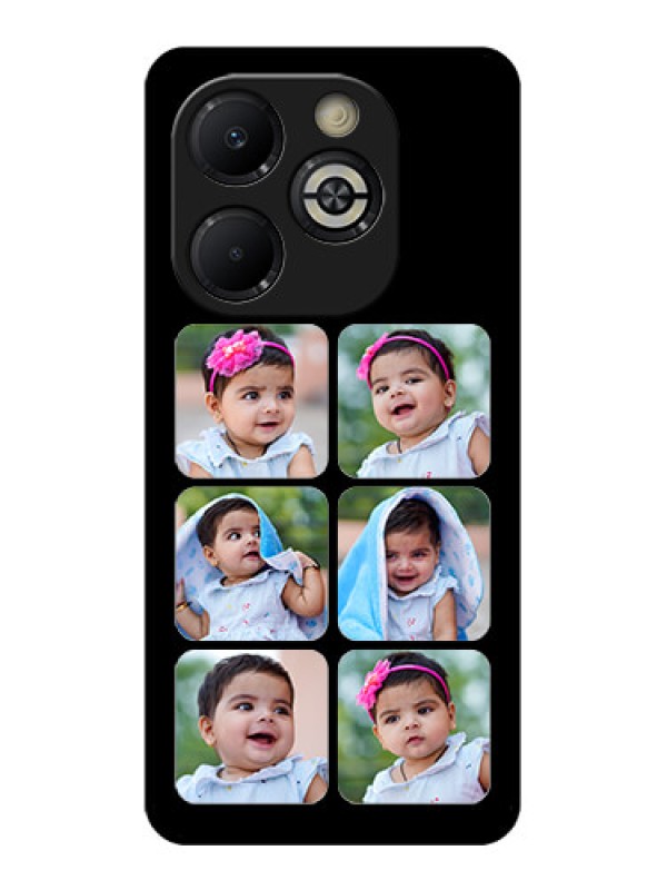 Custom Smart 8 Plus Custom Glass Phone Case - Multiple Pictures Design