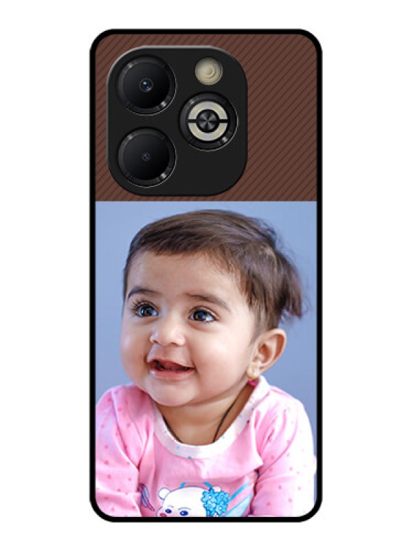 Custom Smart 8 Plus Custom Glass Phone Case - Elegant Case Design