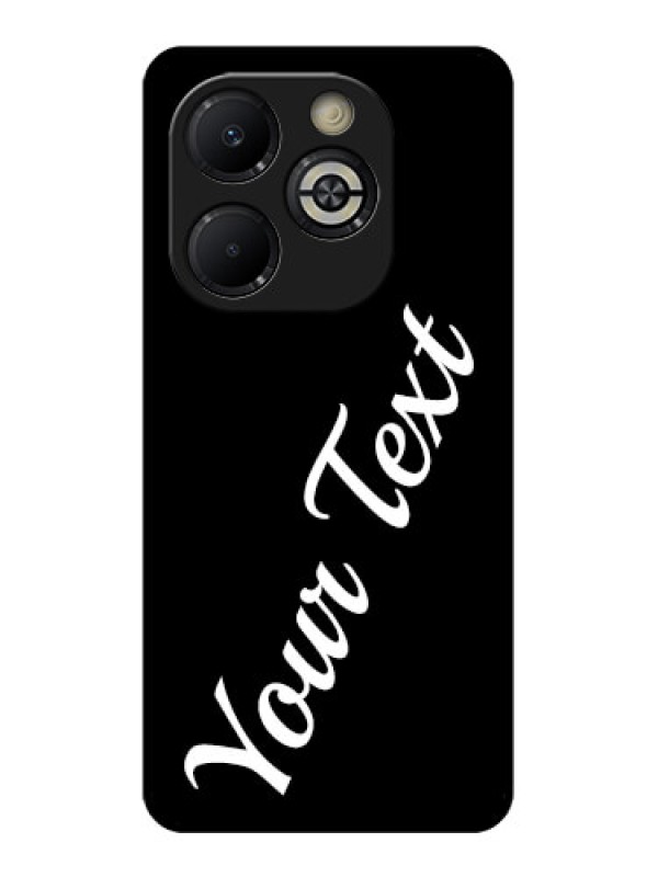 Custom Smart 8 Plus Custom Glass Phone Case - With Your Name Design