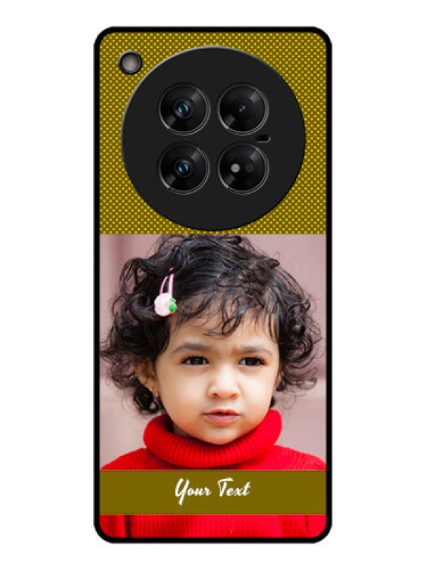 Custom Infinix Zero 40 5G Custom Glass Phone CaseSimple Green Color Design