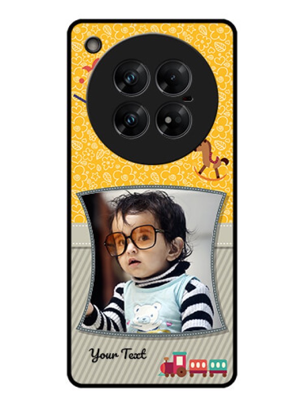 Custom Infinix Zero 40 5G Custom Glass Phone CaseBaby Picture Upload Design