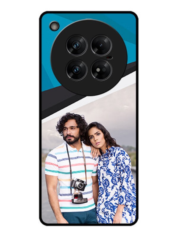 Custom Infinix Zero 40 5G Custom Glass Phone CaseSimple Pattern Photo Upload Design