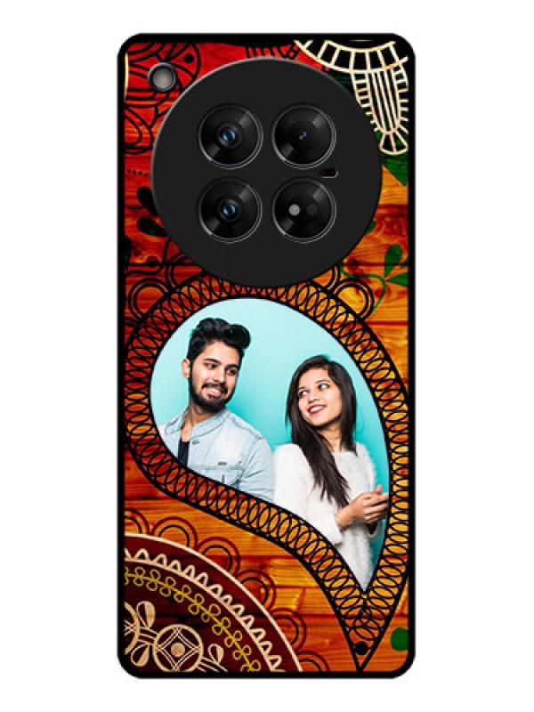 Custom Infinix Zero 40 5G Custom Glass Phone CaseAbstract Colorful Design