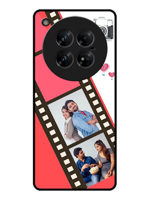 Custom Infinix Zero 40 5G Custom Glass Phone Case3 Image Holder With Film Reel