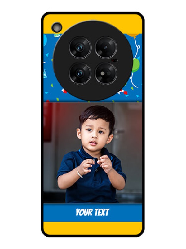 Custom Infinix Zero 40 5G Custom Glass Phone CaseBirthday Wishes Design