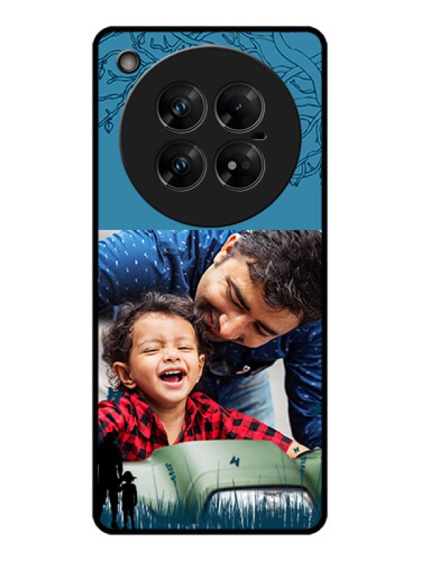 Custom Infinix Zero 40 5G Custom Glass Phone CaseBest Dad Design