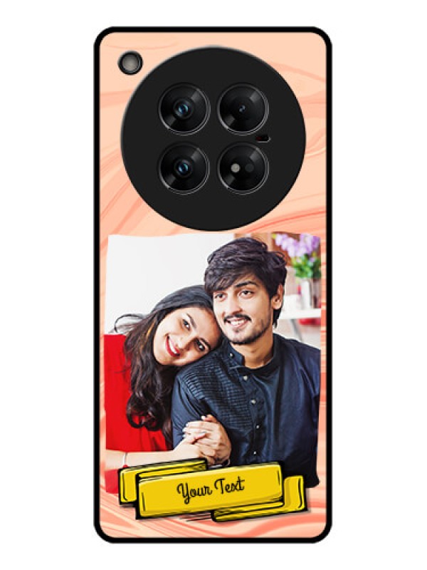 Custom Infinix Zero 40 5G Custom Glass Phone CaseMarble Texture Design