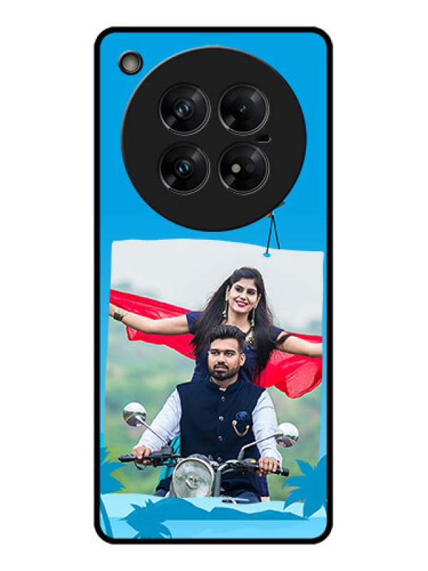 Custom Infinix Zero 40 5G Custom Glass Phone CaseTraveller Design