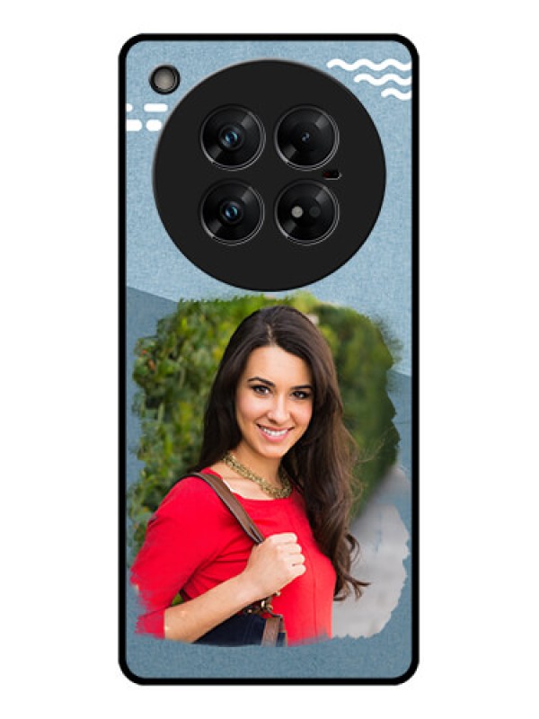 Custom Infinix Zero 40 5G Custom Glass Phone CaseGrunge Line Art Design