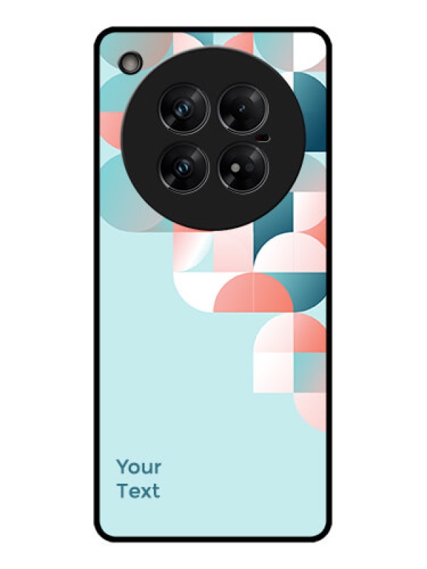 Custom Infinix Zero 40 5G Custom Glass Phone CaseStylish Semi - Circle Pattern Design