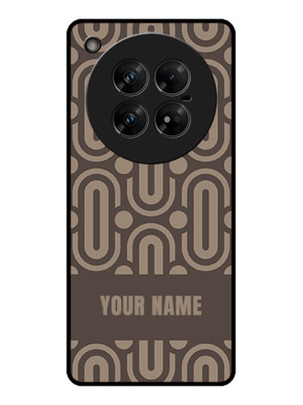 Custom Infinix Zero 40 5G Custom Glass Phone CaseCaptivating Zero Pattern Design