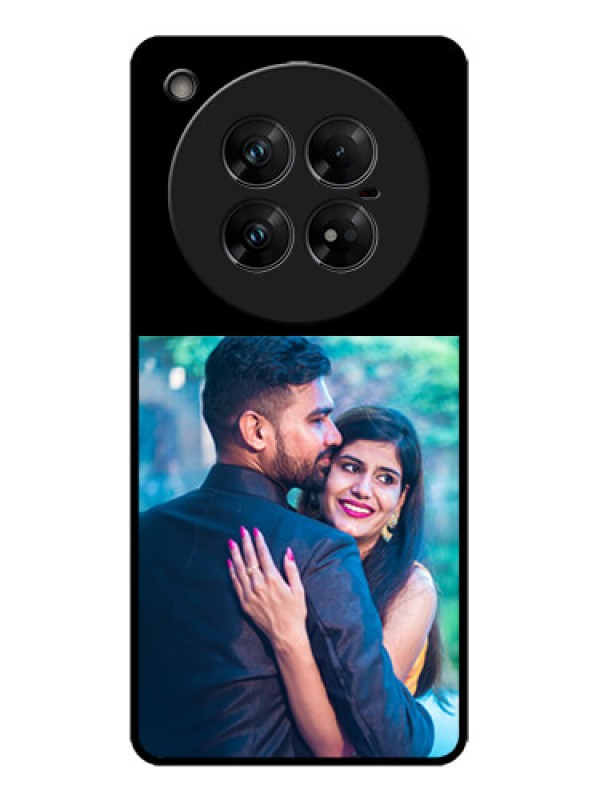 Custom Infinix Zero 40 5G Custom Glass Phone Case - Upload Full Picture With Custom Color Design