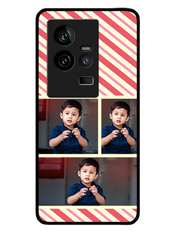 Custom iQOO 11 5G Personalized Glass Phone Case - Picture Upload Mobile Case Design