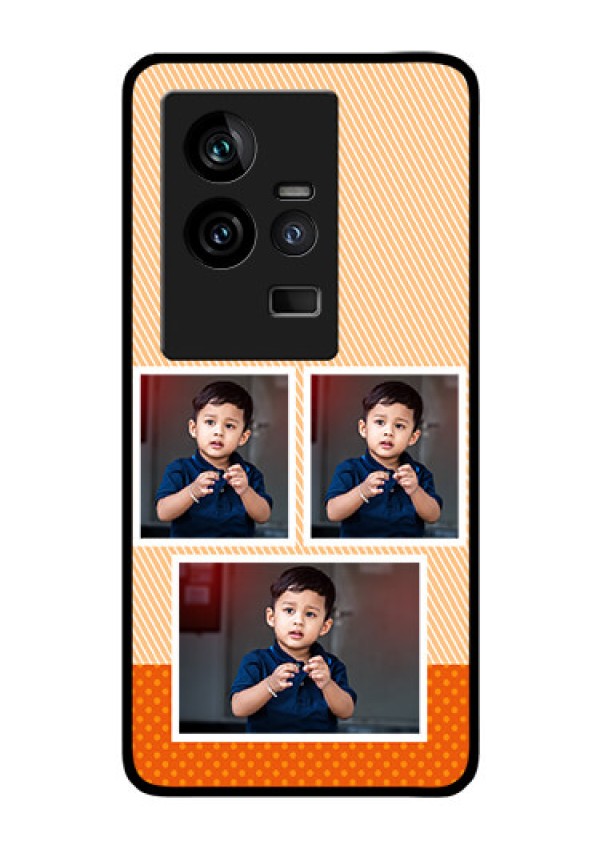 iQOO 11 5G Photo Printing on Glass Case - Bulk Photos Upload Design