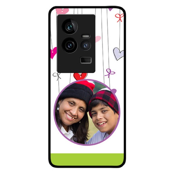 iQOO 11 5G Photo Printing on Glass Case - Cute Kids Phone Case Design
