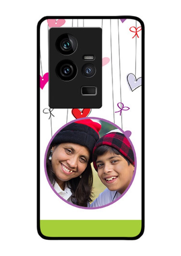 iQOO 11 5G Photo Printing on Glass Case - Cute Kids Phone Case Design