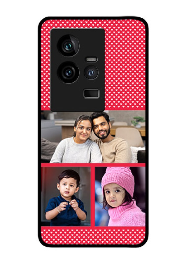 iQOO 11 5G Personalized Glass Phone Case - Bulk Pic Upload Design