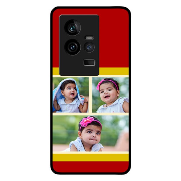 iQOO 11 5G Custom Glass Mobile Case - Multiple Pic Upload Design