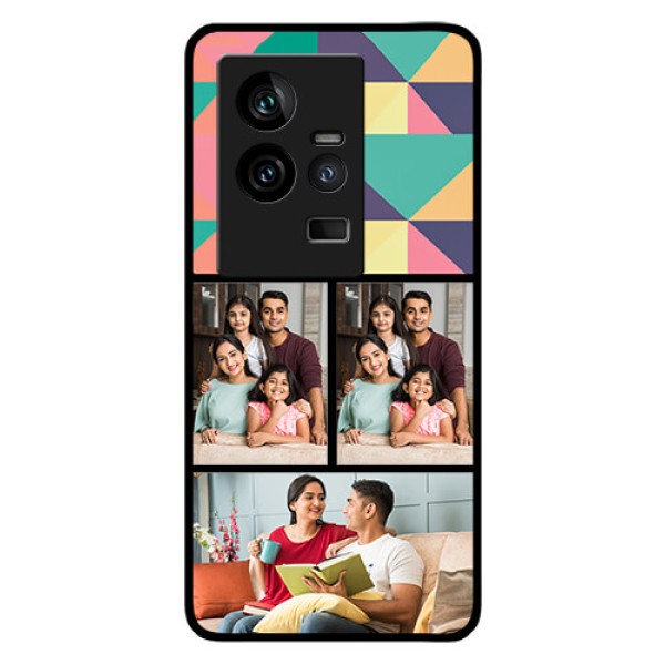 iQOO 11 5G Custom Glass Phone Case - Bulk Pic Upload Design